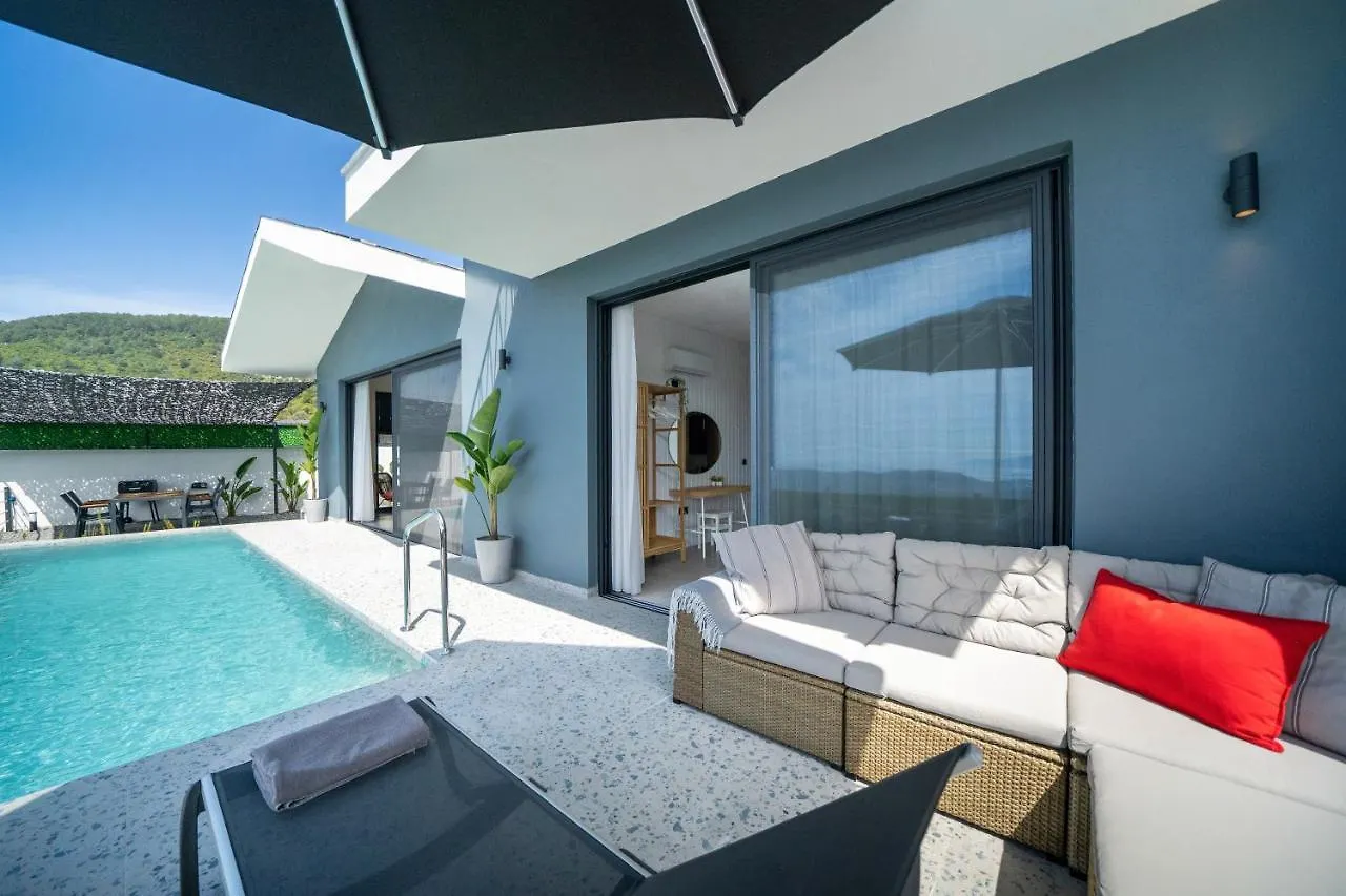 Villa Oxy Private Pools & Seaview & Heated Indoor Pool Gocek